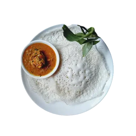 Chicken Curry Uthappam